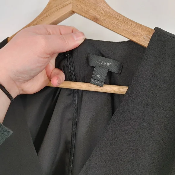 J Crew Drape Ruffle Midi Dress - Picture 3 of 6